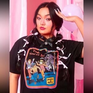 NWOT ROMWE Stephen Rhodes “Tag, You’re It” Graphic Tee